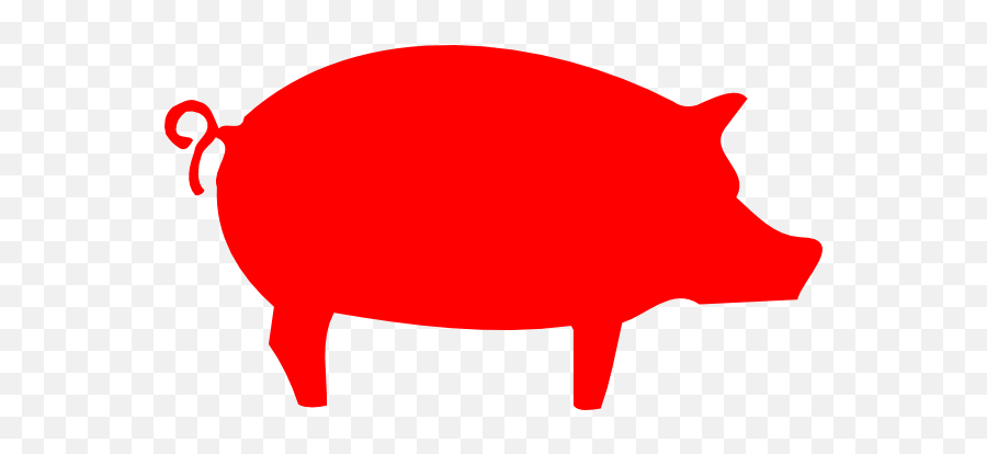Guinea Pig Domestic Pig Silhouette Clip Art - Mud Png Clip Art Red Pig Emoji,Guinea Pig Clipart