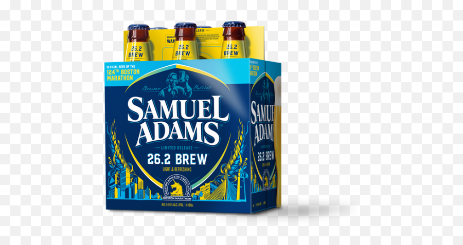 Samuel Adams 262 Brew - Commercial Distributing Sam Adams Boston Lager Emoji,Boston Marathon Logo