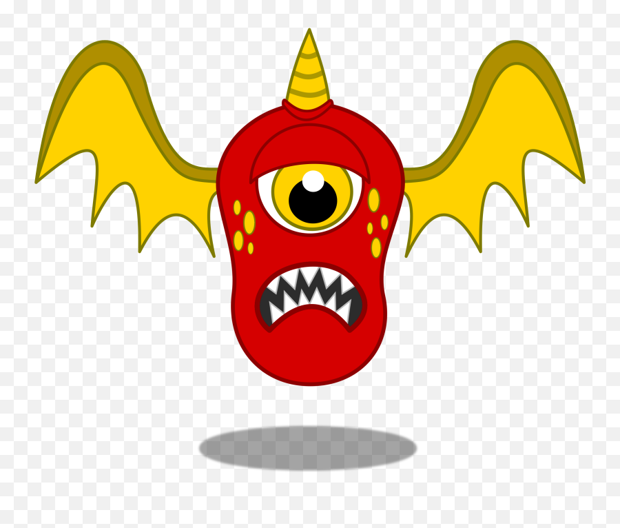Clipart Mouth Monster Clipart Mouth Monster Transparent - Flying Monster Png Emoji,Monster Clipart