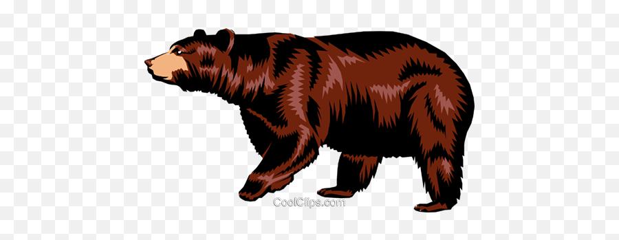 Brown Bear Royalty Free Vector Clip Art - Goldilocks Bears Emoji,Brown Bear Clipart