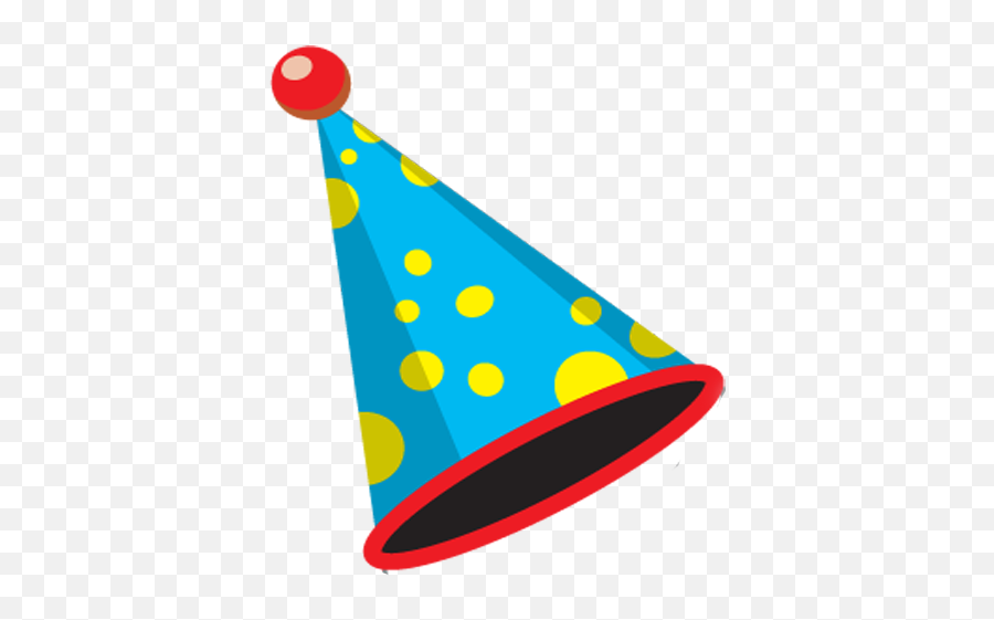 Cropped - Party Hat Cropped Emoji,Birthday Hat Png