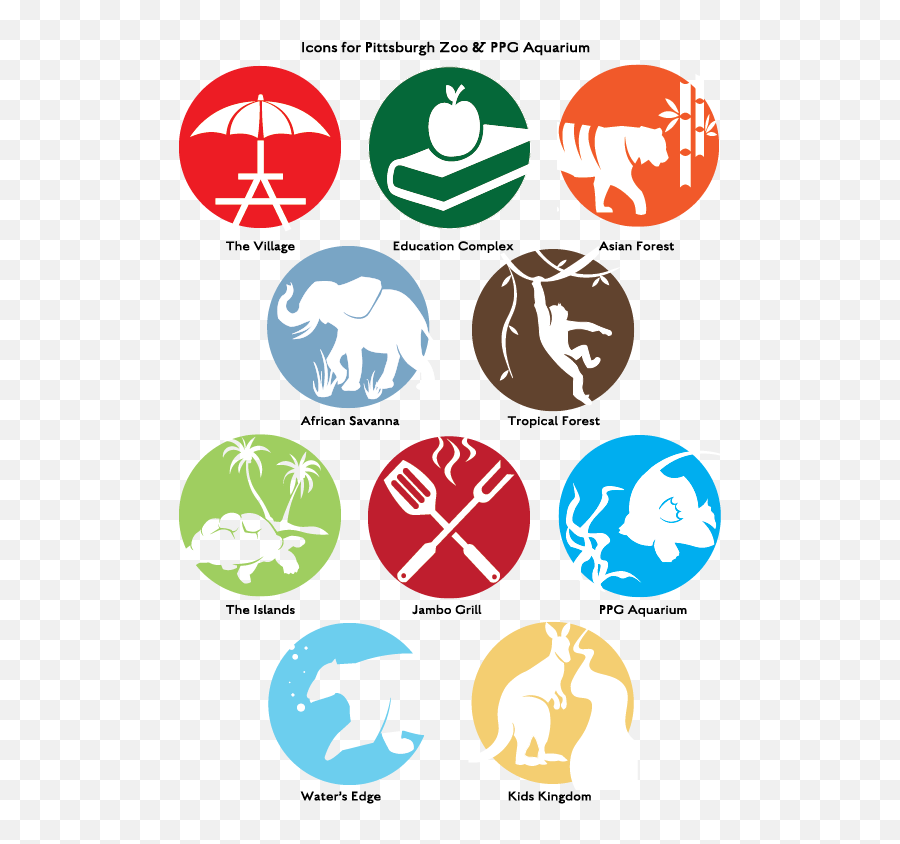 Zoo Icons - Language Emoji,Pittsburgh Zoo Logo