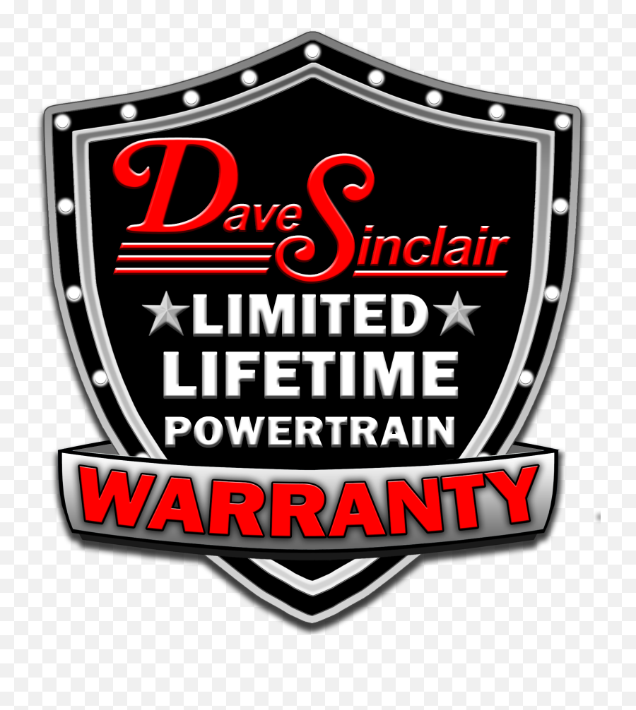 Lifetime Limited Powertrain Warranty Dave Sinclair Emoji,Lifetime Warranty Logo