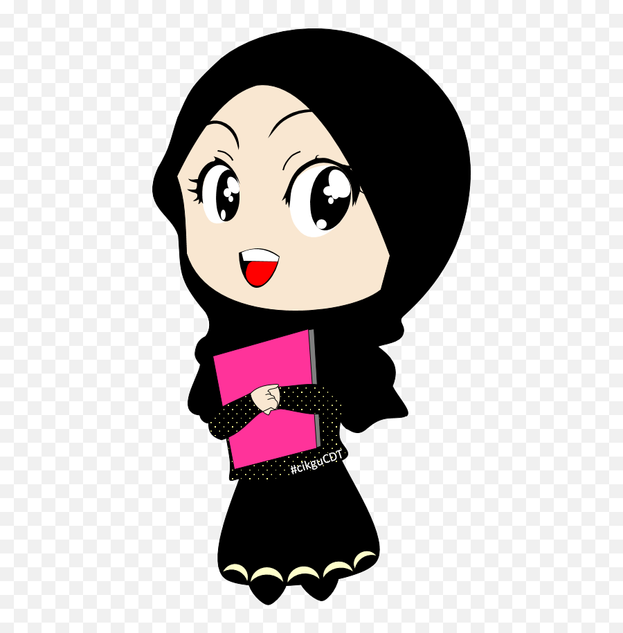 Hijab Cartoons Emoji,Hijab Clipart