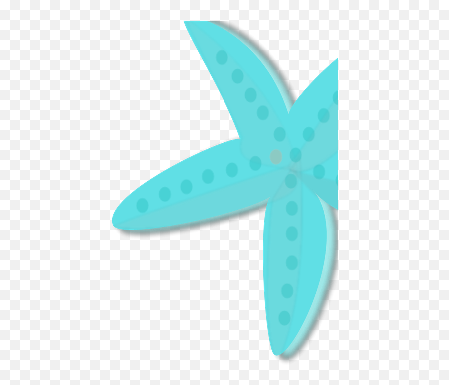 Teal Starfish Svg Vector Teal Starfish Clip Art - Svg Clipart Emoji,Starfish Silhouette Png