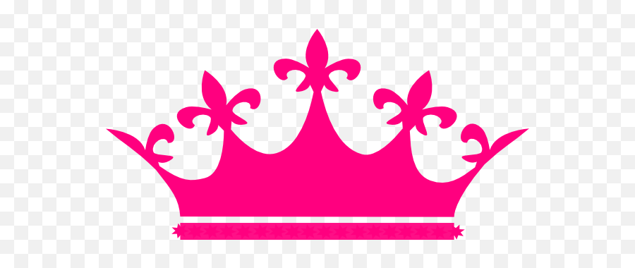 Pink Princess Crown Clipart Clipartfox - Clipartingcom Emoji,Princess Crown Transparent Background