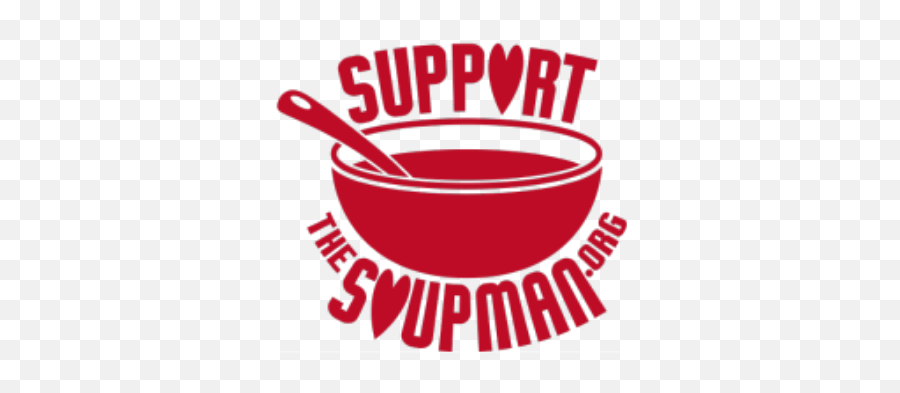 Support The Soupman - Support The Soupman Emoji,Red Spoon Logo