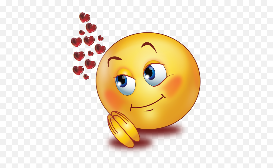 Love Big Eyes Emoji,Facebook Emojis Png