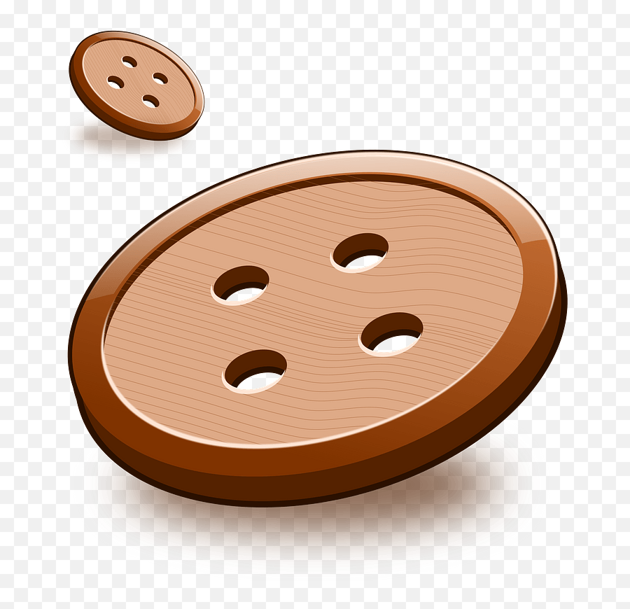 Button Clipart - 3d Sewing Button Vector Emoji,Button Clipart