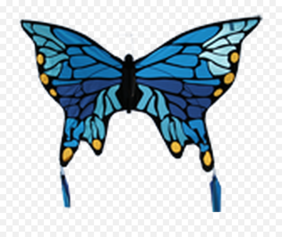 Blue Butterfly Kite Emoji,Blue Butterfly Clipart