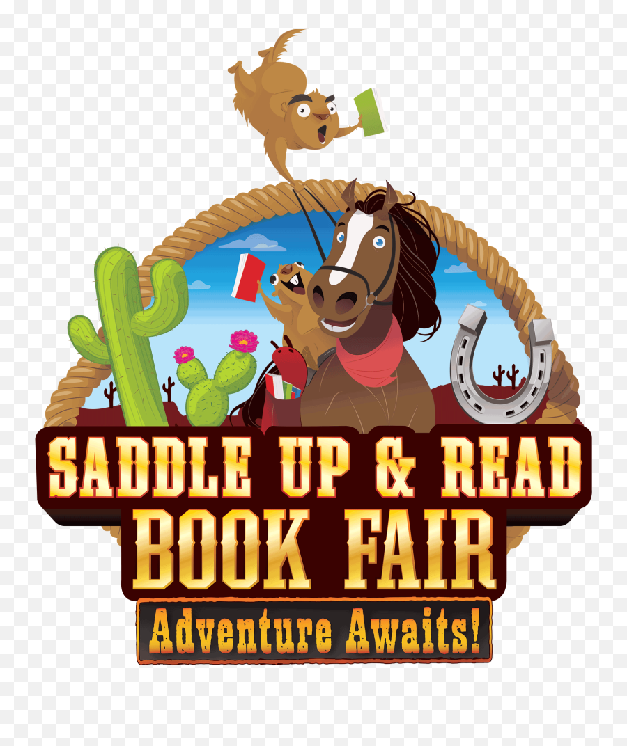 Clipart Teacher Logo Clipart Teacher Logo Transparent Free - Saddle Up And Read Book Fair Emoji,Scholastic Logo