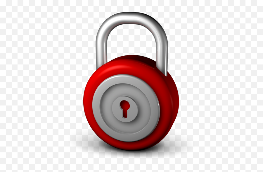 Security Lock Locked Icon - 3d Lock Icon Png Emoji,Lock Png