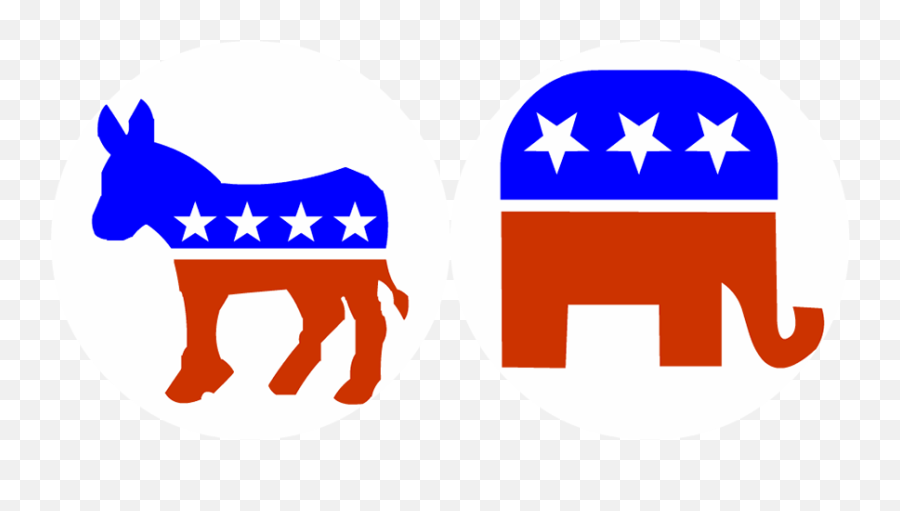 Download Politics Clipart Democrat - Republican Elephant Emoji,Democrat Logo