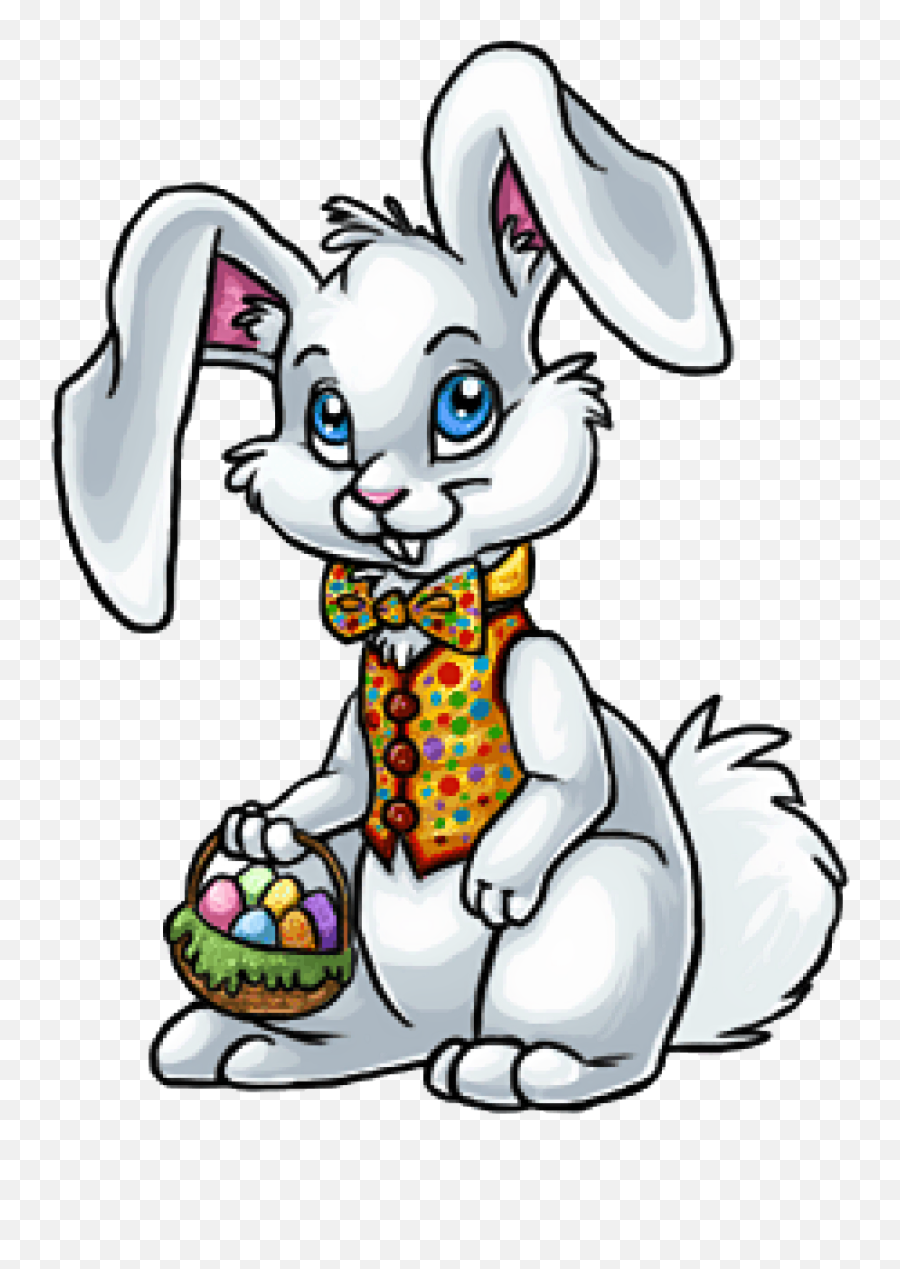 Easter Bunny Clipart Free - Cartoon The Easter Bunny Emoji,Easter Clipart Free
