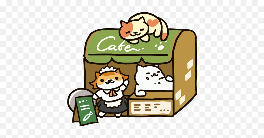 Eat Clipart - Neko Atsume Png Cafe Emoji,Eat Clipart