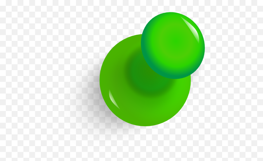 Green Thumbtack Png Picture - Transparent Paper Pin Png Emoji,Thumbtack Png