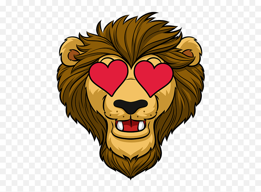 Downloads - Heart Eyes Animal Emoji,Heart Eyes Emoji Png