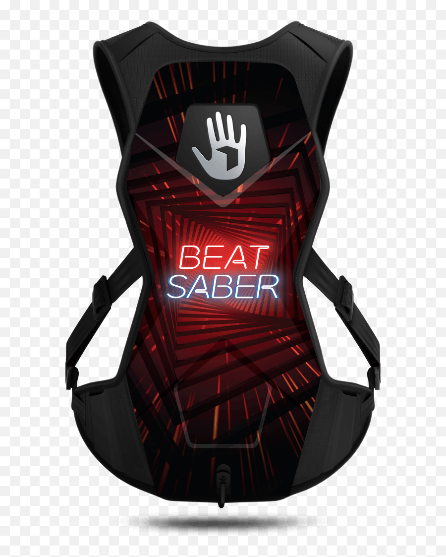 Feel The Beat - Beat Saber Backpack Emoji,Beat Saber Logo