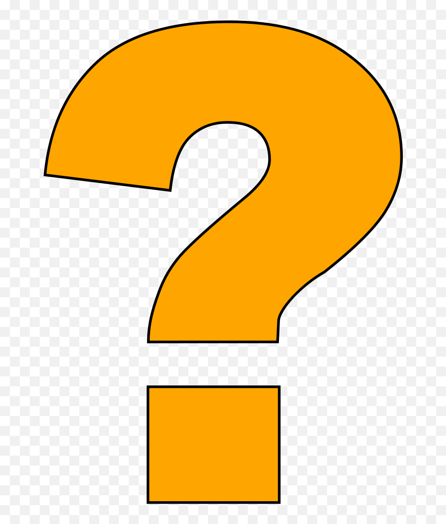 Question Mark - Call Of Duty Zombies Mystery Box Question Vector Orange Question Mark Emoji,Question Mark Logo