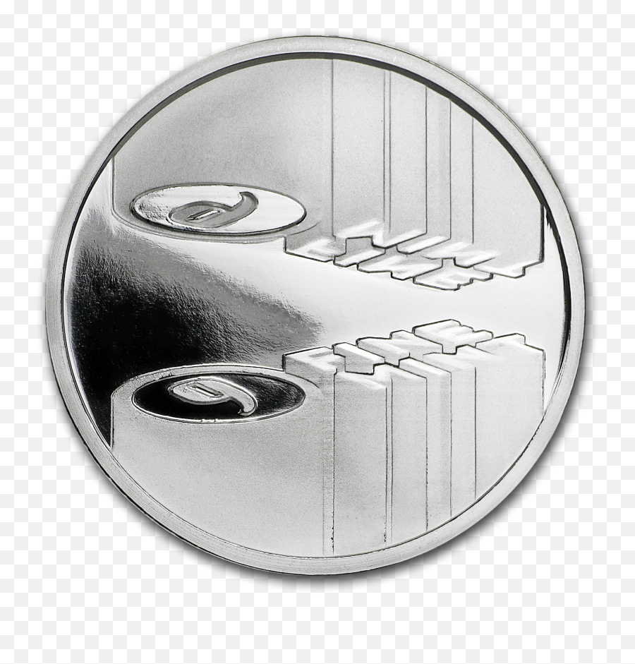 1 Oz Silver Industrial Logo Round - Sketch Emoji,Industrial Logo