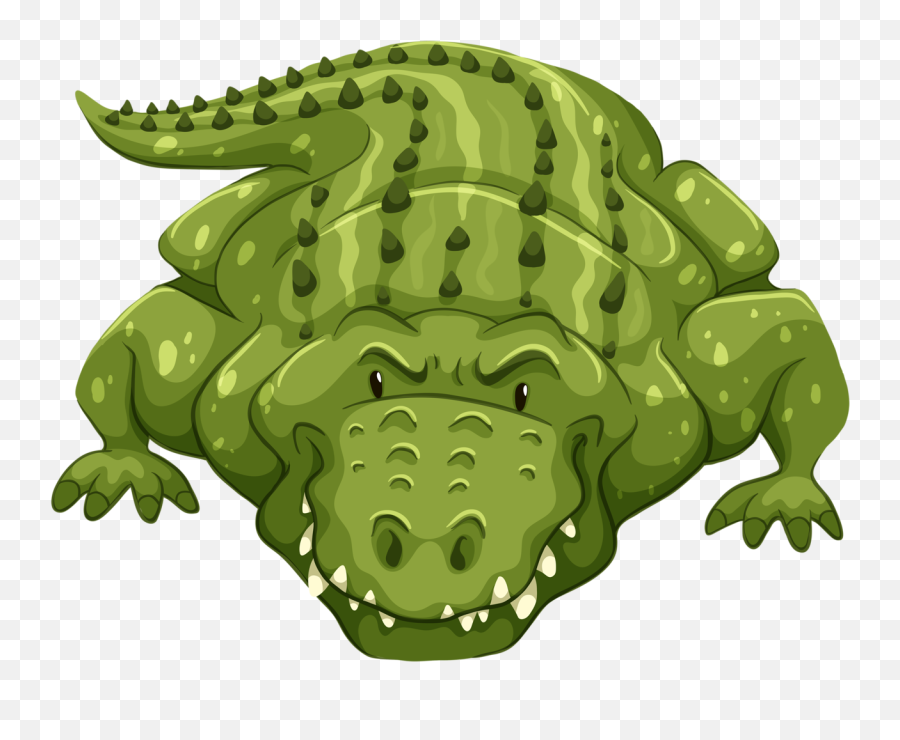 Crocodile Clipart Zoo Animal - Cartoon Crocodile Animal Png Emoji,Alligator Clipart