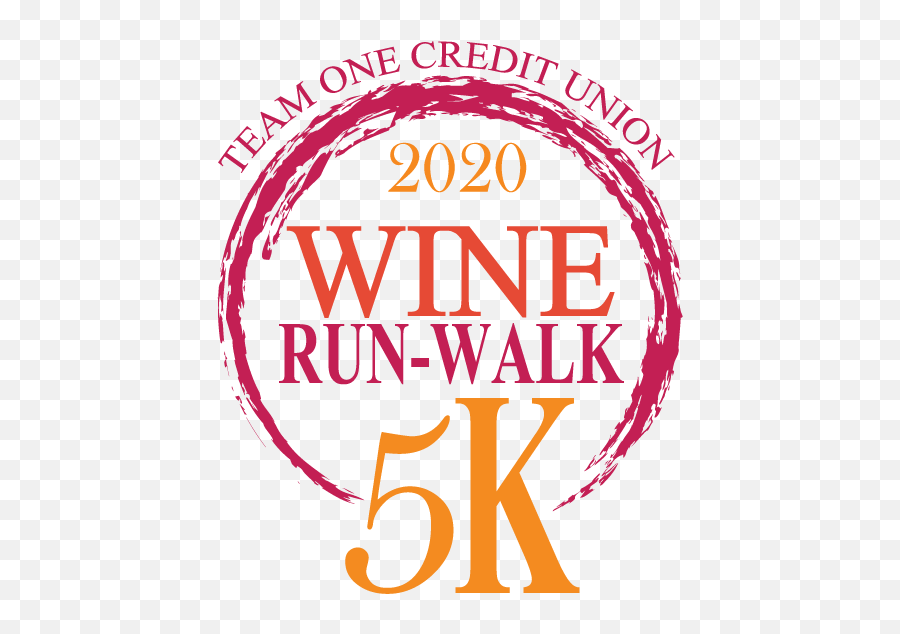 Team One Wine Run Saginaw 2020 - Mandarin Emoji,Huntington Bank Logo