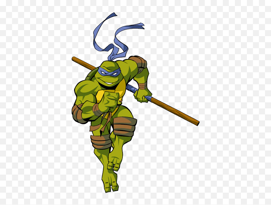 Donatello Ninja Turtle - Teenage Mutant Ninja Turtles Cartoon Donatello Ninja Turtle Emoji,Turtle Transparent Background