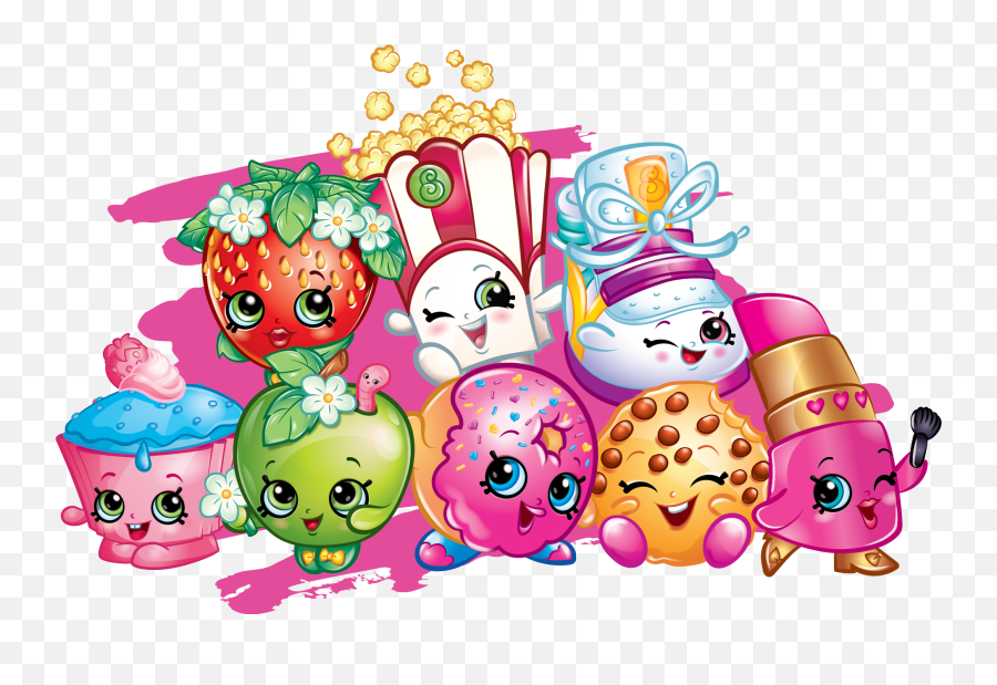 Library Of Birthday Shopkins Graphic Transparent Library - Shopkins Background Emoji,Transparent Wallpaper