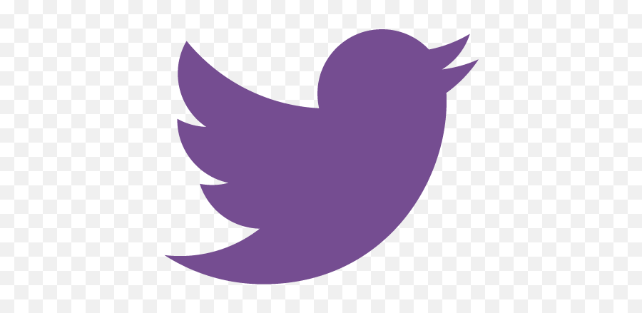 Purple Twitter Logo - Twitter Icon Emoji,Cool Twitter Logo