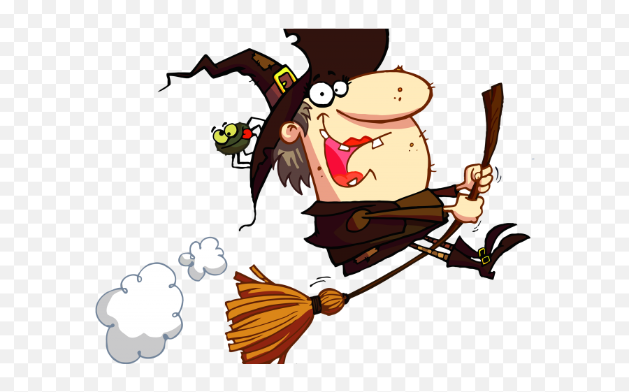 Drunk Witch Cliparts - Witch Clipart Cartoon Png Download Funny Witch Emoji,Witch Clipart