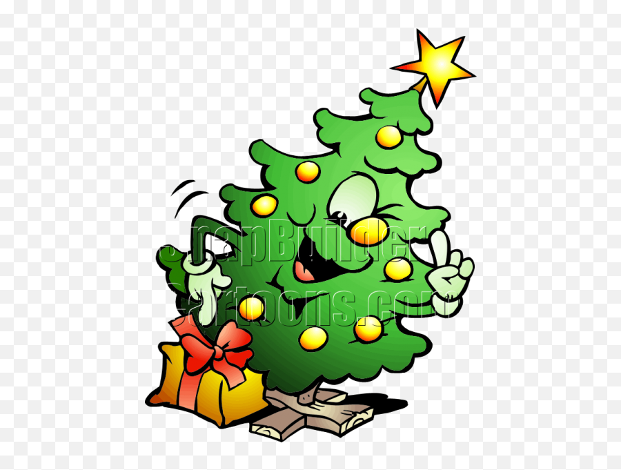Christmas Tree Pointing Emoji,Christmas Tree Logo