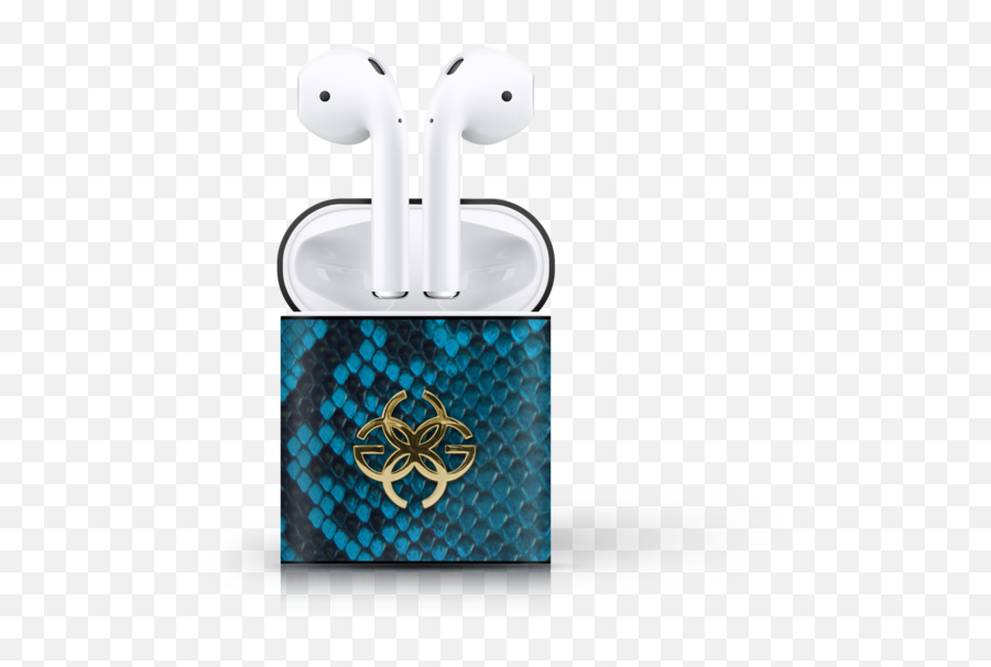 Airpods Png - Airpods Case Turquoise Leather Real Emoji,Airpods Png