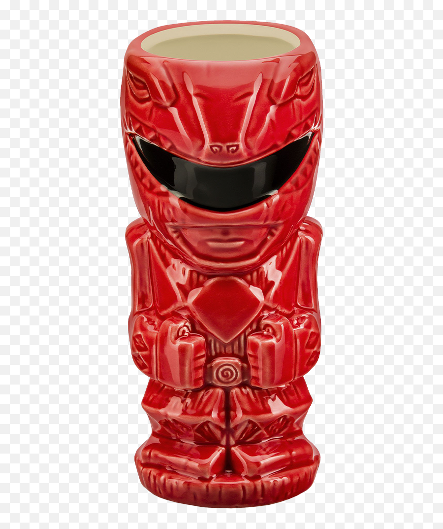Red Ranger Geeki Tikis Mug Emoji,Red Ranger Png