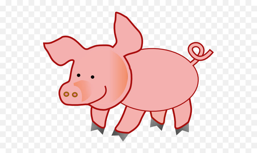Small Pig Clip Art - Pig Clip Art Emoji,Pig Clipart