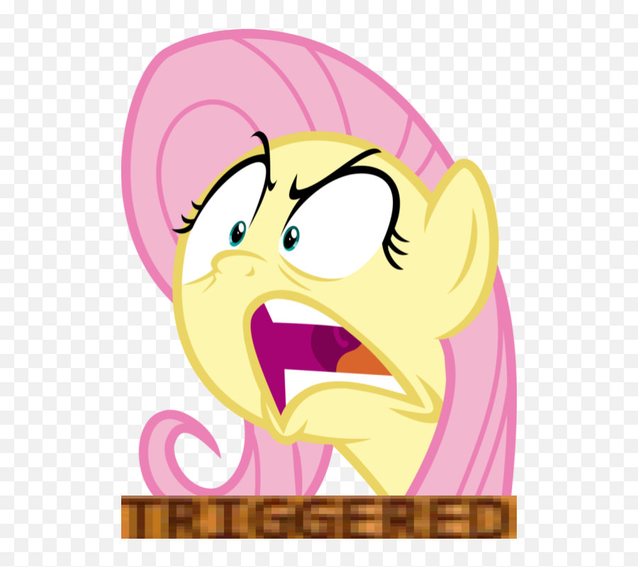 Transparent Background Png Meme Hd Png - Triggered Fluttershy Emoji,Triggered Png