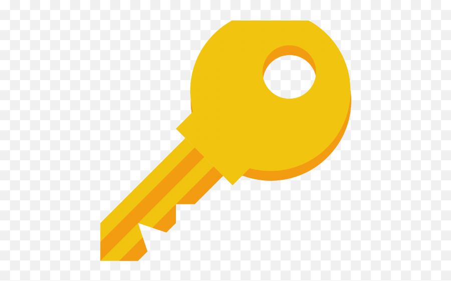Lock Keys Facts Clipart Icon - Key Icon Png Download Transparent Key Png Icon Emoji,Keys Clipart