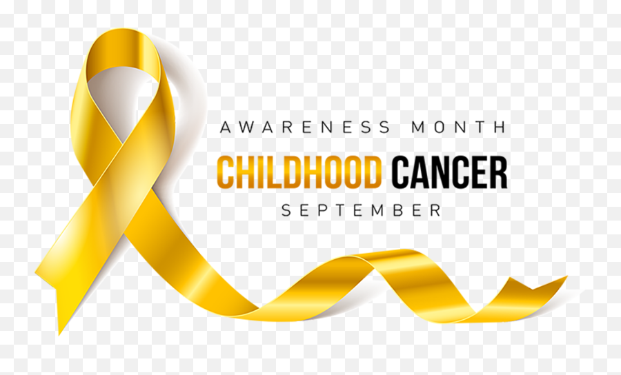 September Is Childhood Cancer Awareness Month Pleasanton - Ribbon Childhood Cancer Awareness Month Emoji,Gold Ribbon Png