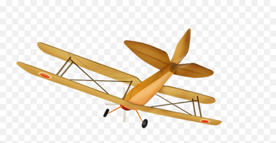 Airplane Aircraft Flight - Vintage Aircraft Png Download Toy Airplane Emoji,Airplane Png