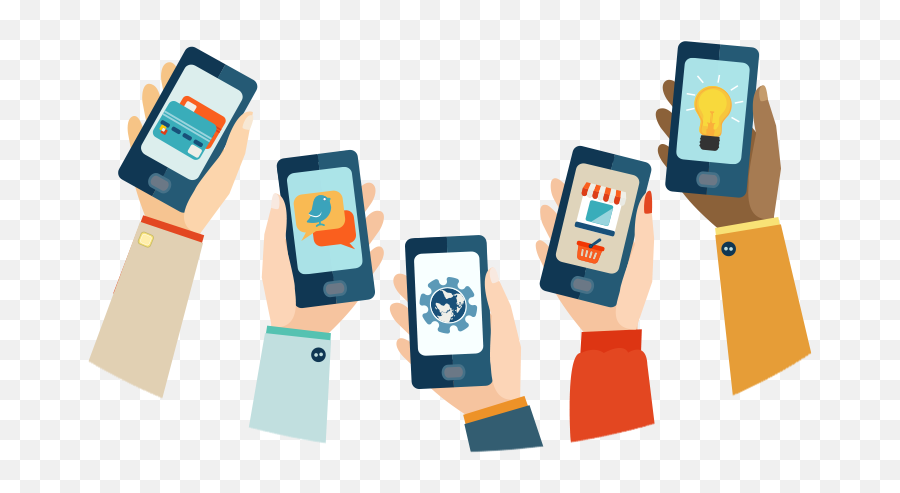 Social Media Packages Cb5 Social Media Management Emoji,Hand Holding Phone Png