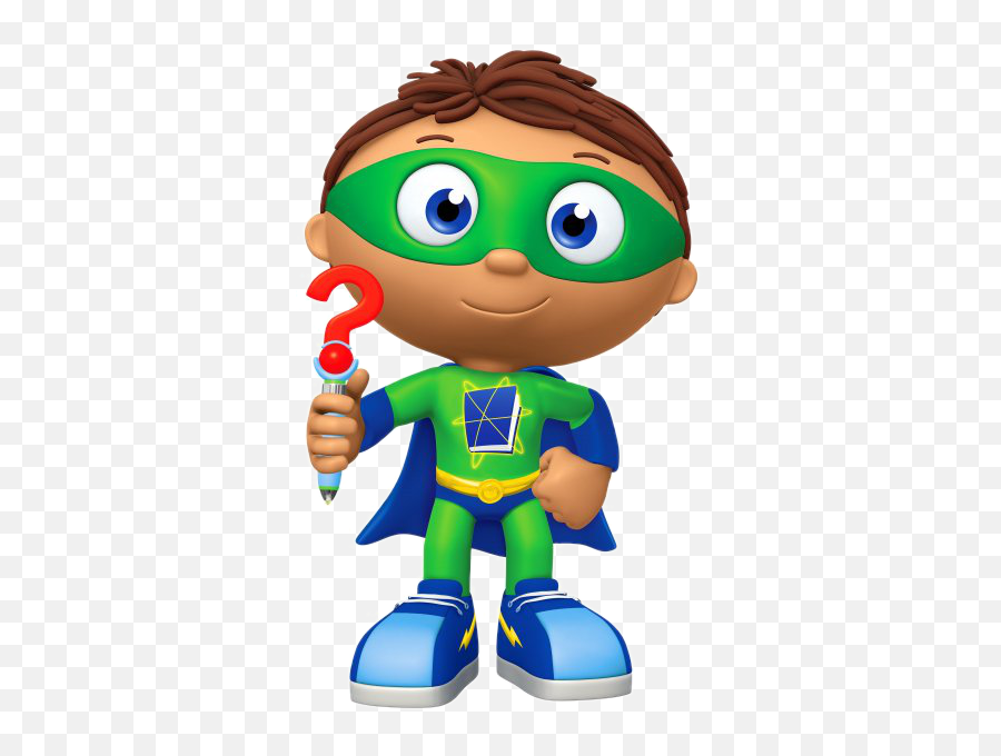 Cartoon Characters Super Why Png - Super Why Png Emoji,Why Png