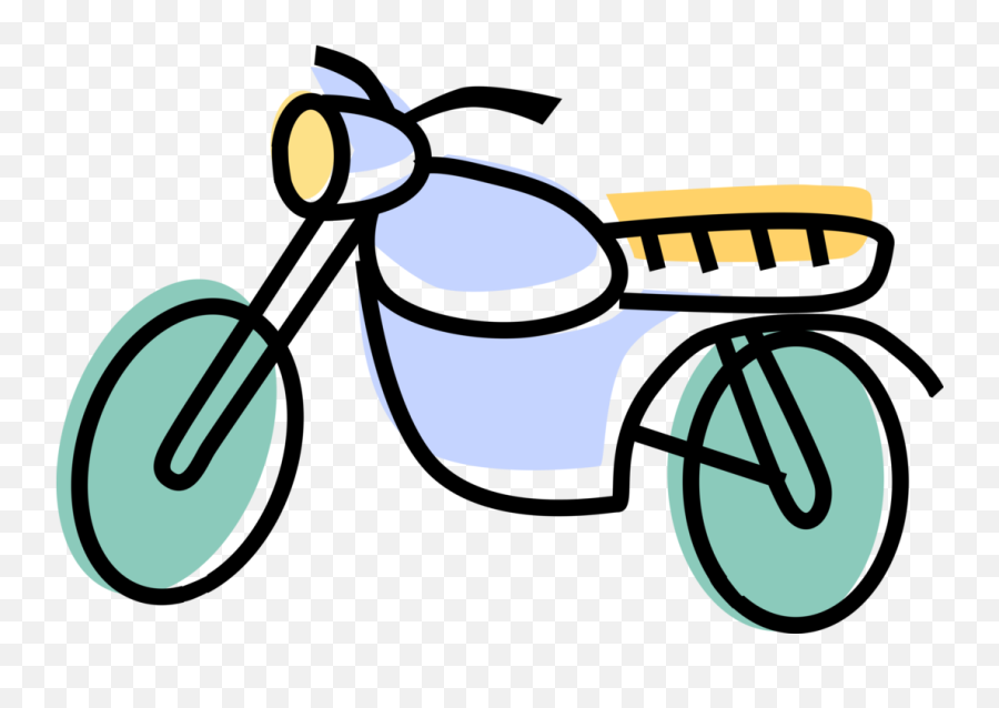 Vector Illustration Of Dirt Bike - Motorbike Pictures Clip Art Emoji,Dirt Bike Clipart