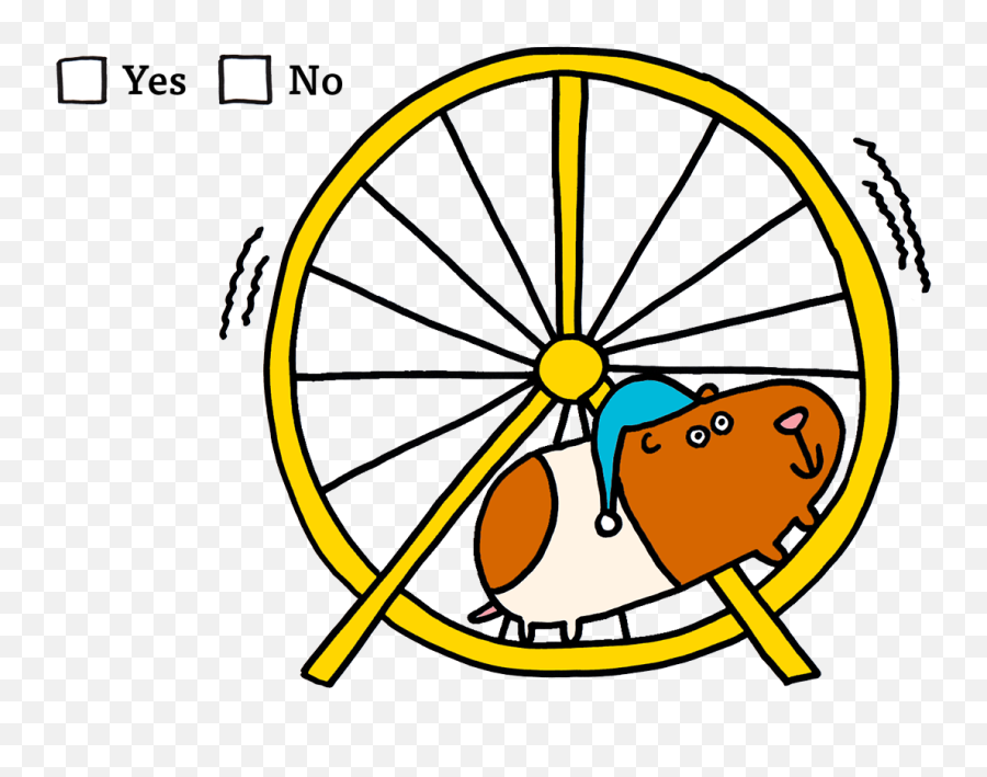 Sleeping Beauty Spinning Wheel Quote - Hamster On A Wheel Vector Emoji,Spinning Wheel Clipart