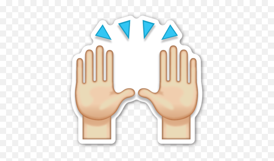 Raising Hands Emoji Transparent U0026 Png Cl 1942007 - Png Iphone Hand Raised Emoji,Raise Hand Clipart