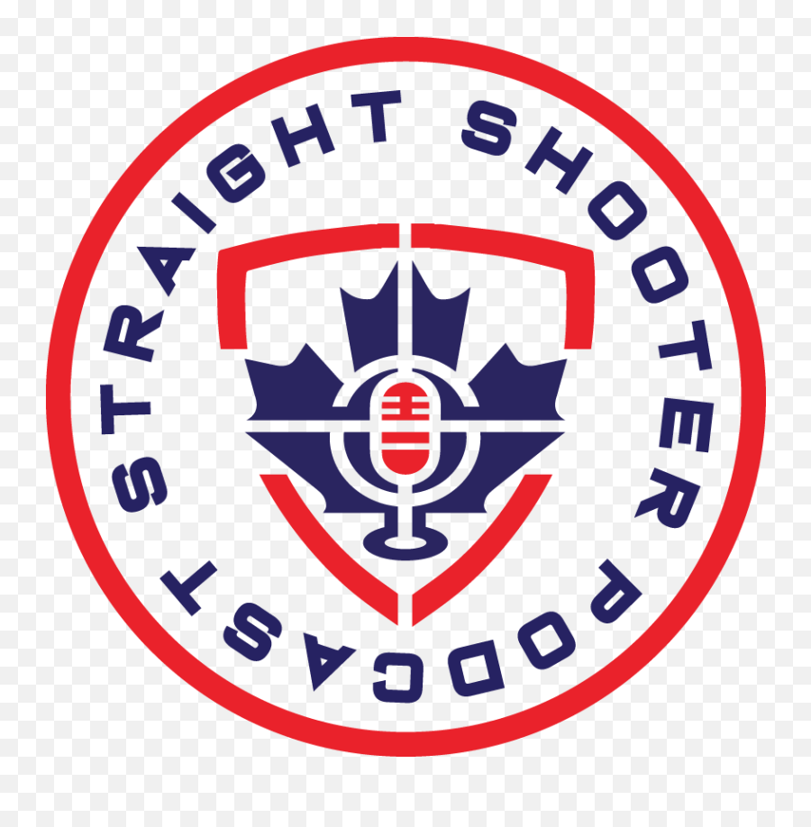 Straight Shooter Podcast - Language Emoji,Podcast Logo Design