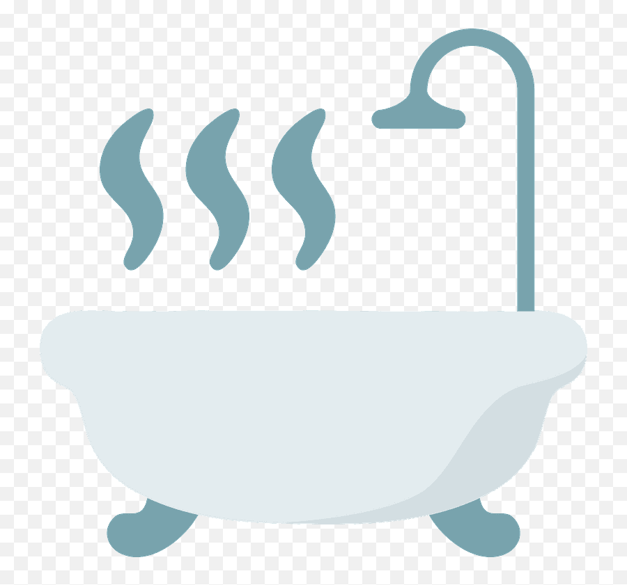 Bathtub Emoji Clipart Free Download Transparent Png - Emoji Banheira,Bathtub Clipart Black And White
