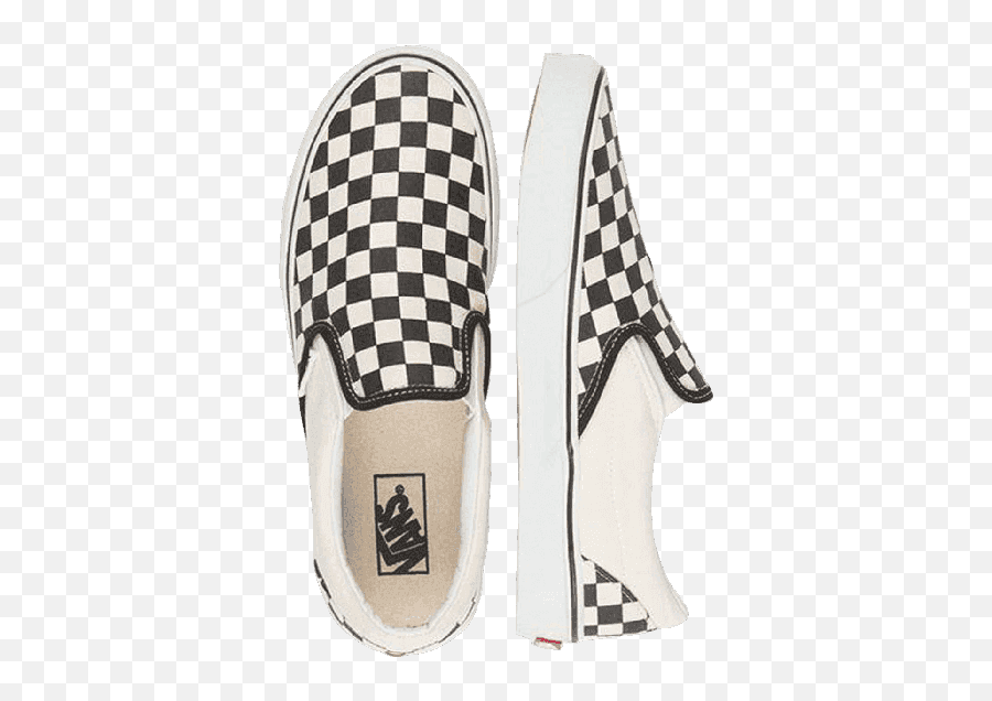 Vans Classic Slip - On Checkerboard Emoji,Vans Clipart