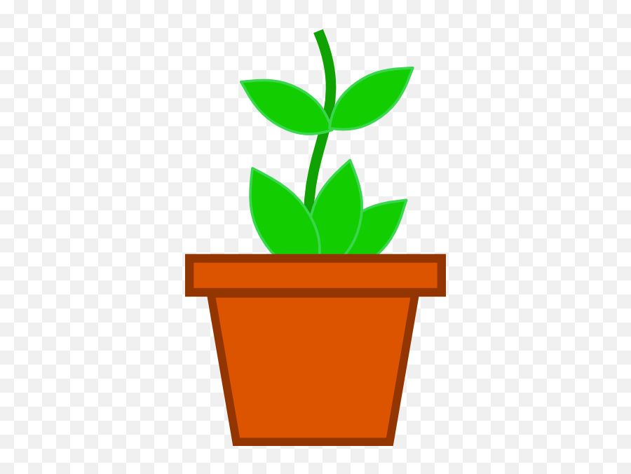 Clip Art Flower Pot - Flower Pot Clip Art Emoji,Pot Clipart