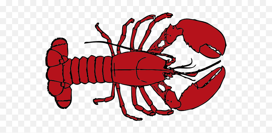 Lobster Outline - Lobster Clip Art Emoji,Lobster Clipart