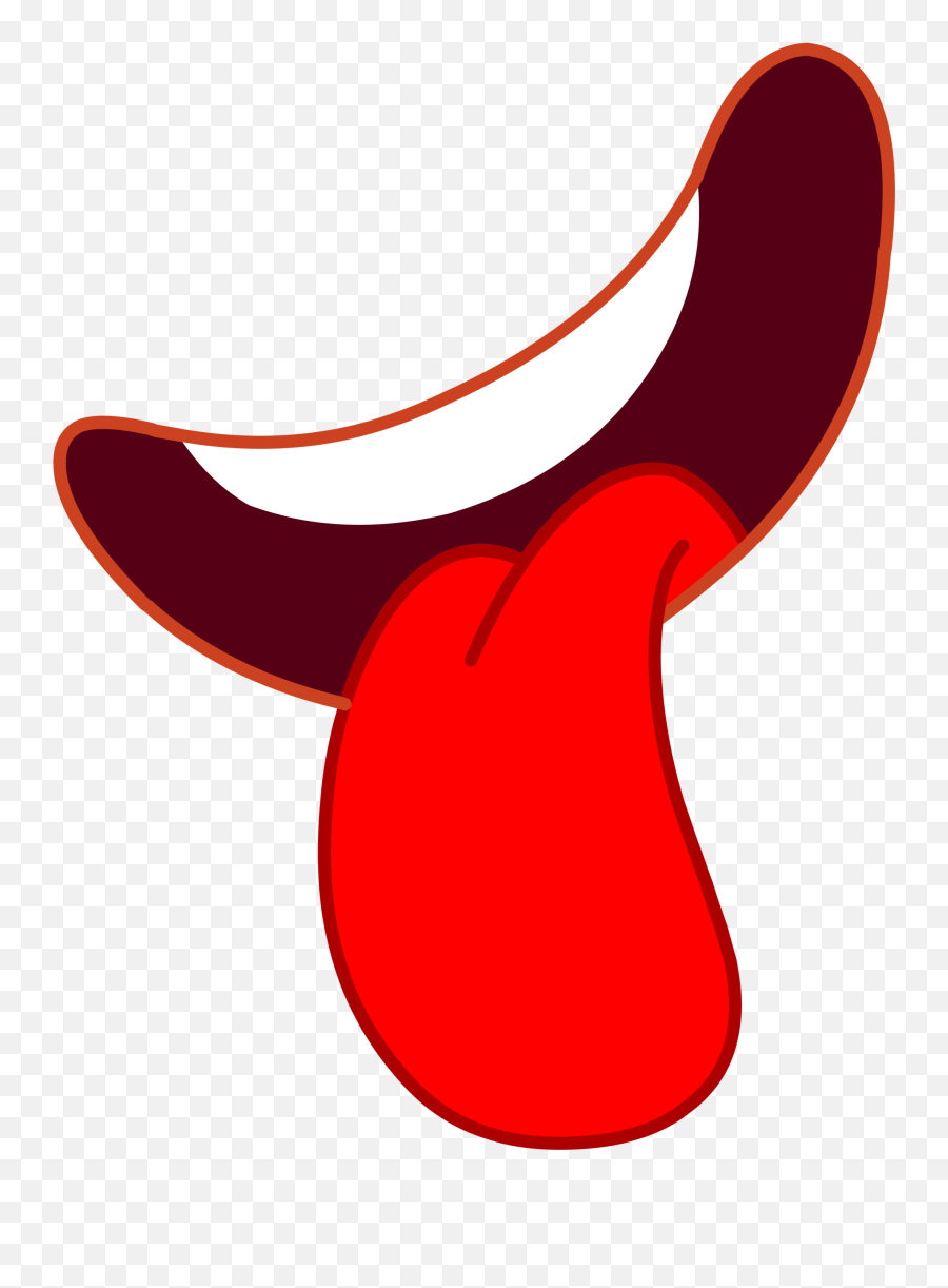 Cartoon Tongue Png - Cartoon Tongue Clipart Emoji,Tongue Clipart