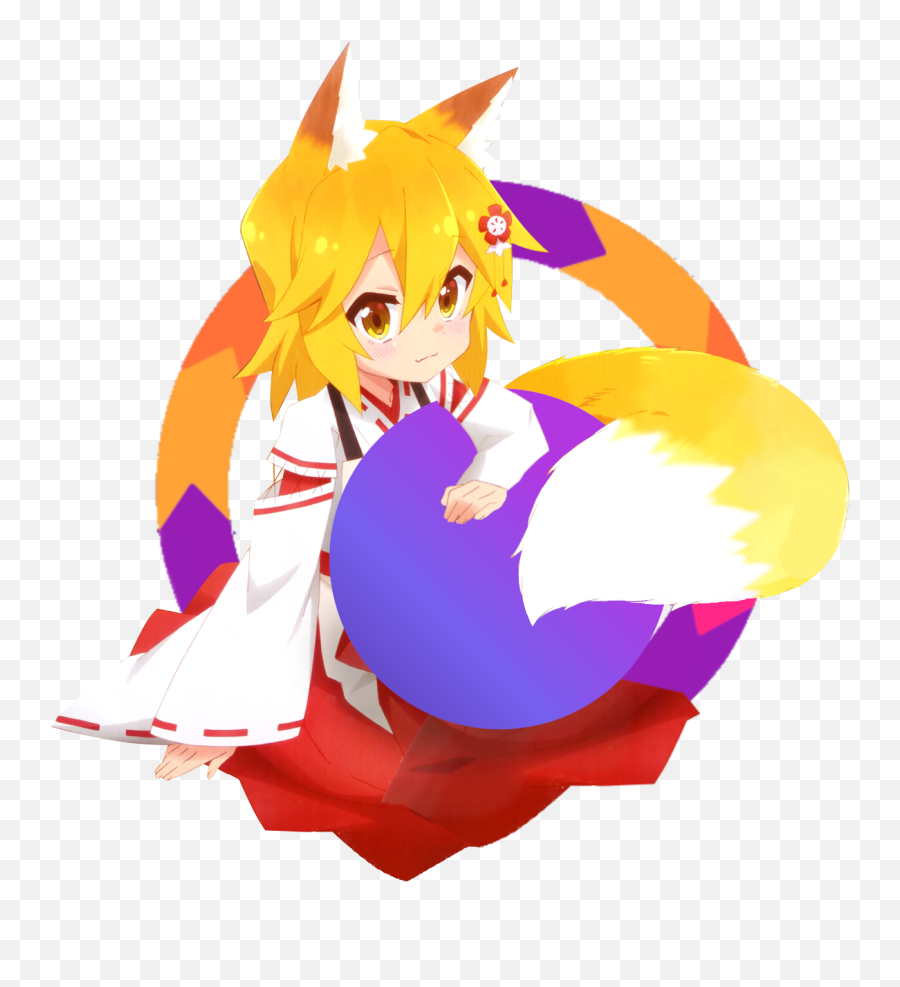 Senko - Senko Firefox Logo Emoji,Firefox Logo
